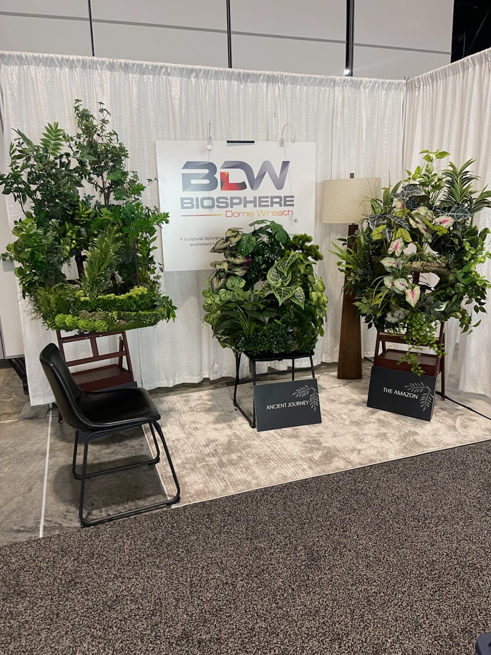 Biosphere Dome Wreath® installation